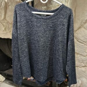 2X Time and Tru navy sweater